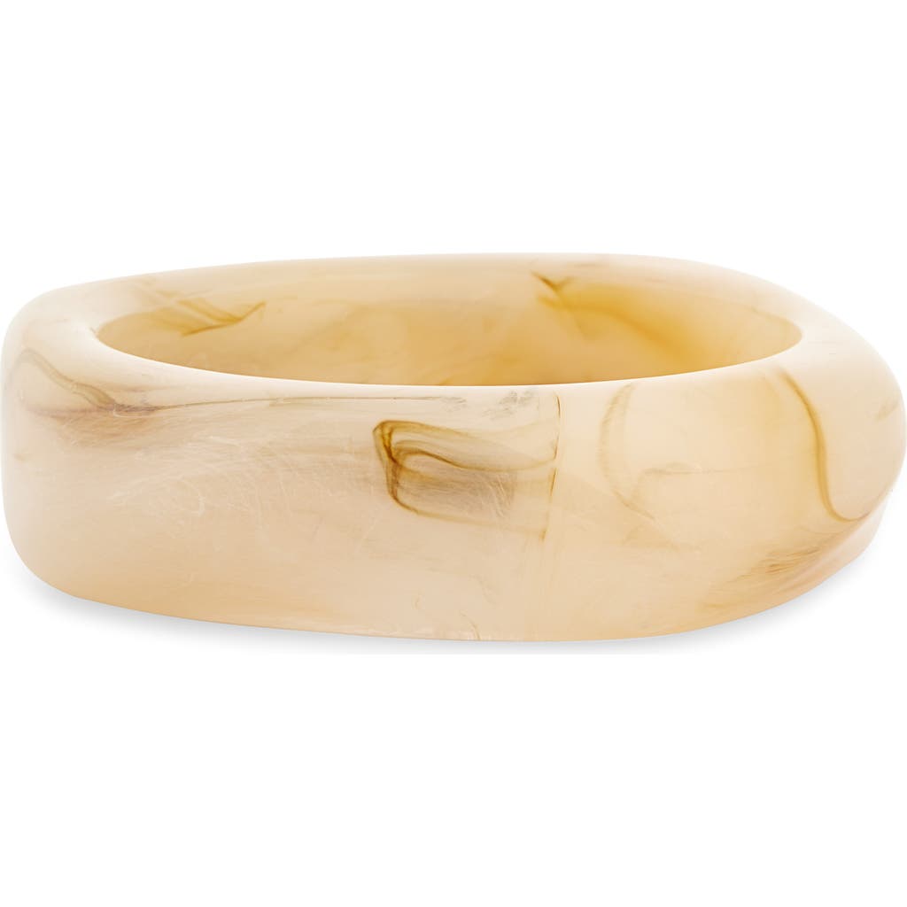 NORDSTROM RACK Chunky Resin Bangle Bracelet in Ivory at Nordstrom Rack