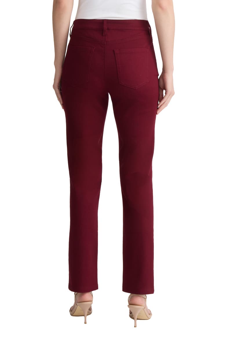 Lexington Straight Leg Jeans, Alternate, color, CLASSIC WINE