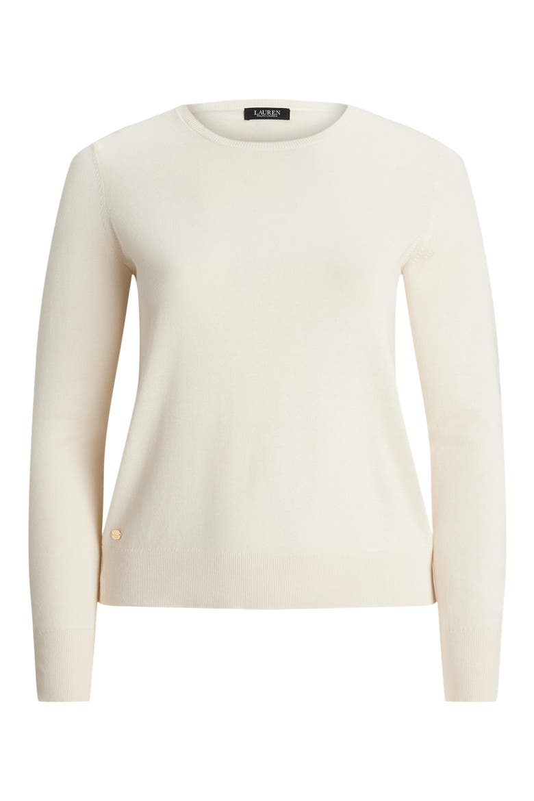 Crewneck Sweater, Alternate, color, MASCARPONE CREAM