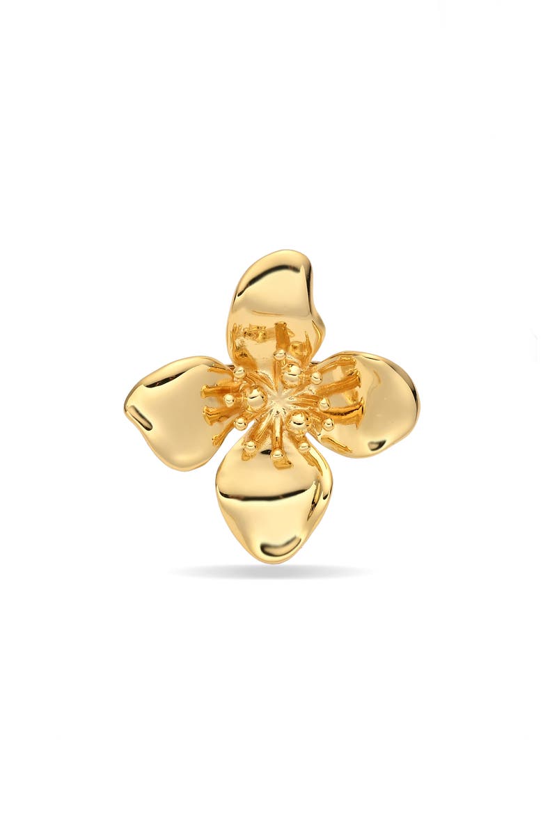 Sunlit Petal Ring, Alternate, color, GOLD