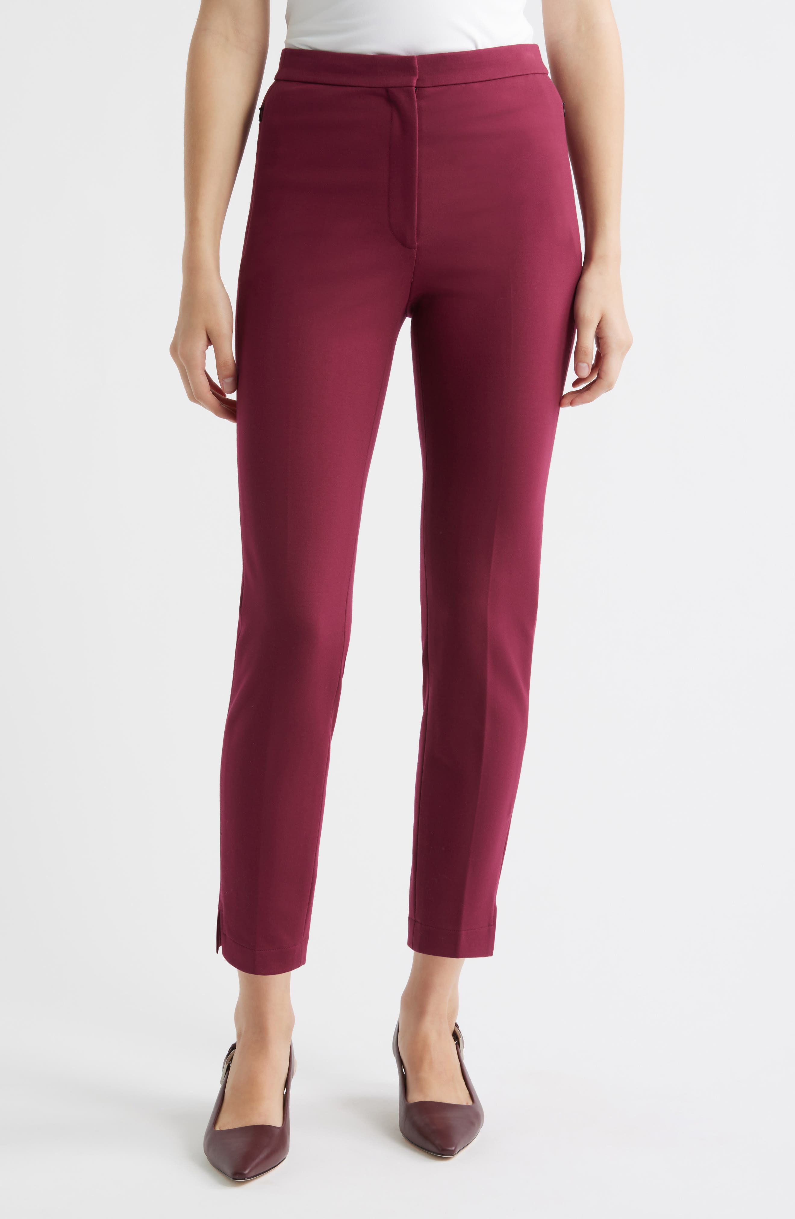 Theory High Waist Tapered Pants