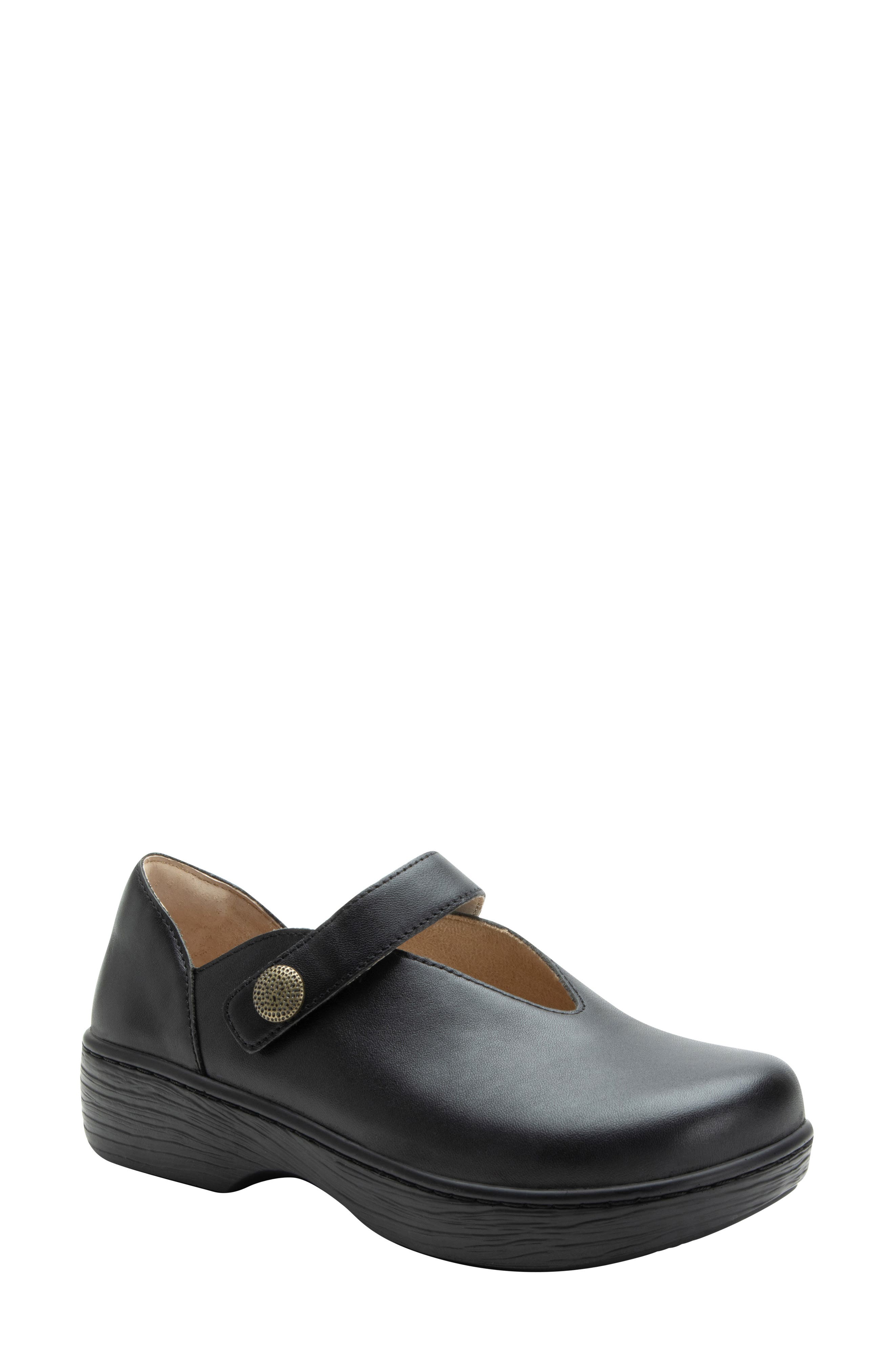Alegria by PG Lite Opheliah Clog, Main, color, Black