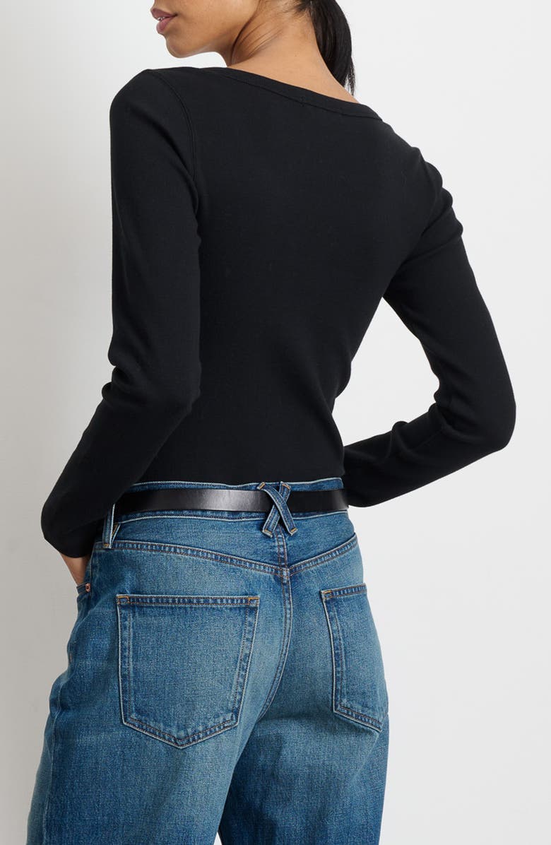 Alex Mill Everyday Long Sleeve Rib Henley, Alternate, color, 