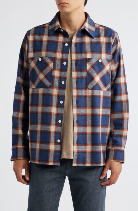 Umatilla Wool Button-Up Work Shirt