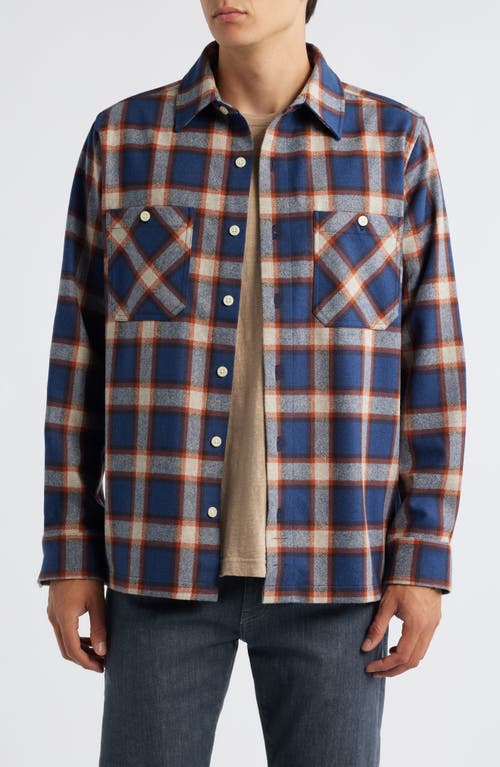 Pendleton Umatilla Wool Button-up Work Shirt In Multi