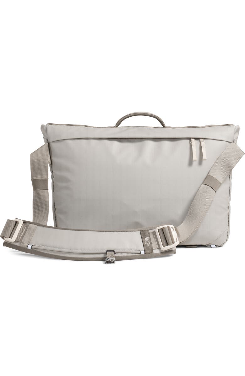 The North Face Base Camp Voyager Water Repellent Messenger Bag, Alternate, color, Soapstone/ Stone Slab