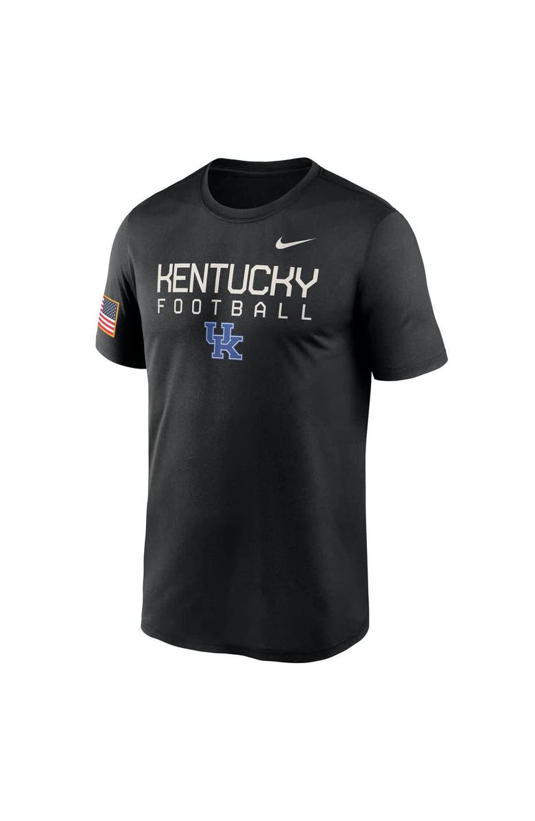 Nike Men's Nike  Black Kentucky Wildcats 2024 Military Appreciation Legend Performance T-Shirt, Alternate, color, Black