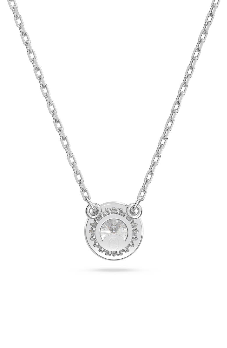 Swarovski Una Pendant Necklace, Alternate, color, Silver