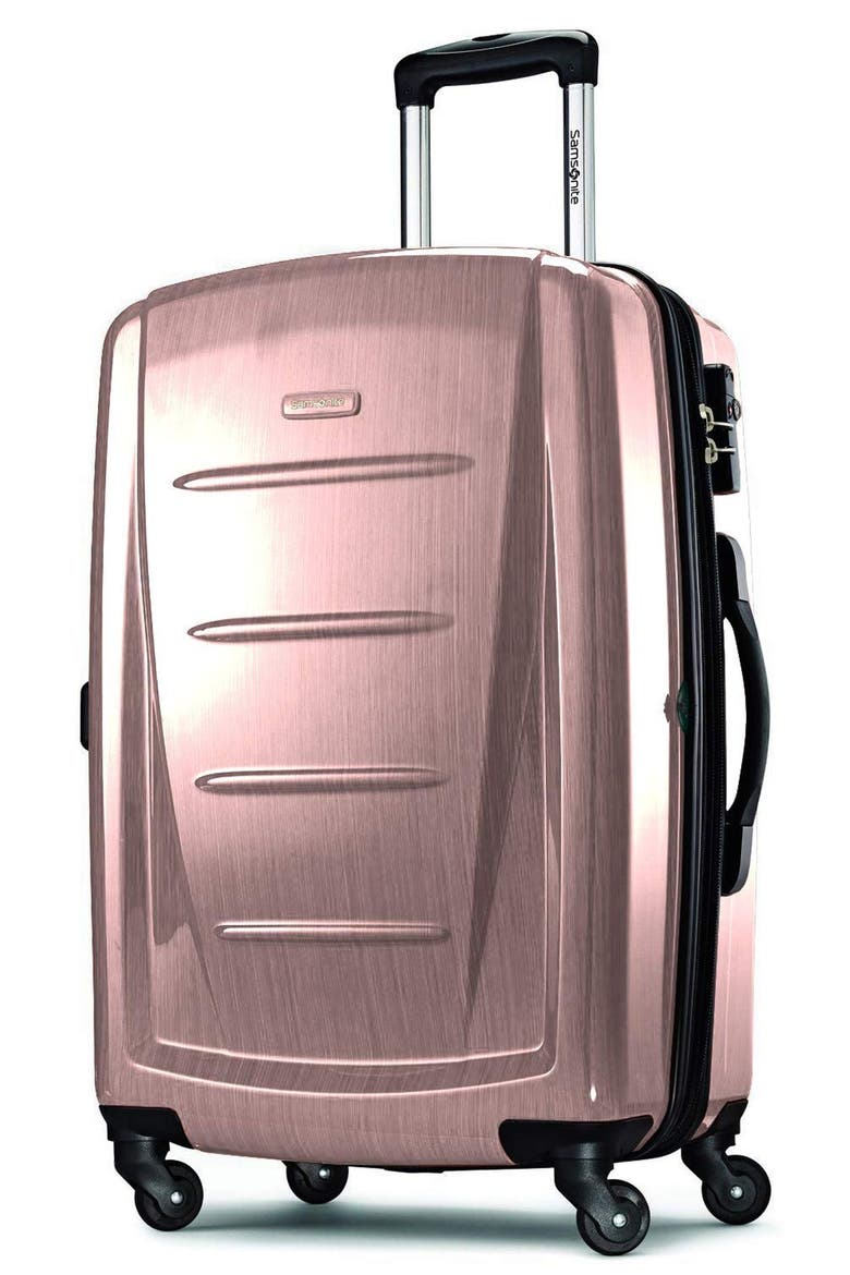 Winfield 2 (20/28) 2-Piece Set Hardside Expandable Luggage with Spinner Wheels, Alternate, color, Arctic Pink