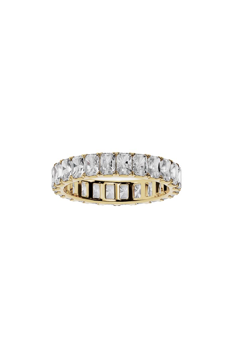 Jennifer Fisher 18K Gold Emerald Cut Lab Created Diamond Eternity Ring - 3.12 ctw, Main, color, 18K Yellow Gold