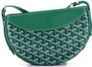 Pre-Owned Goyard Hirondelle Shoulder Bag Coated Canvas and Leather
