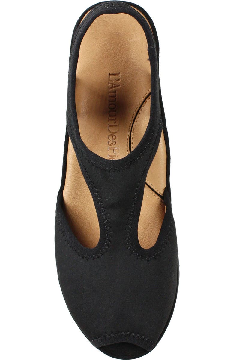 L'Amour des Pieds Amichai Wedge Sandal, Alternate, color,