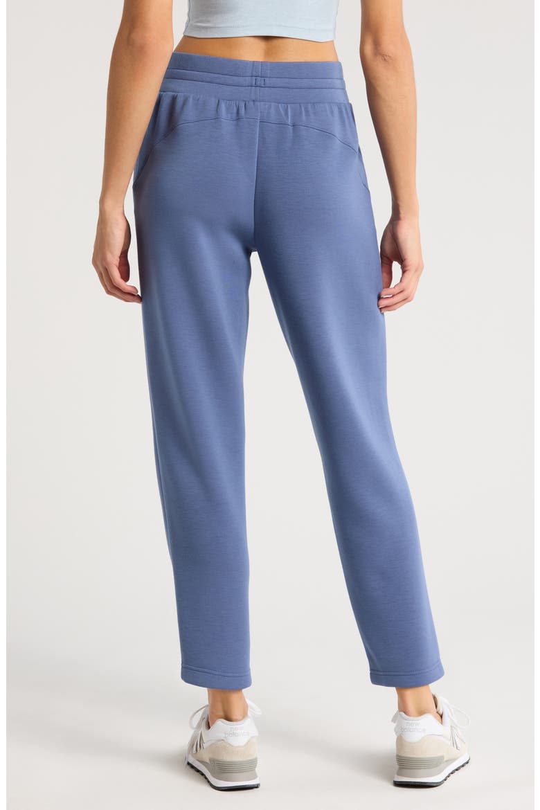 Soft Scuba Knit Liftoff Drawstring Ankle Pants, Alternate, color, BLUE INDIGO