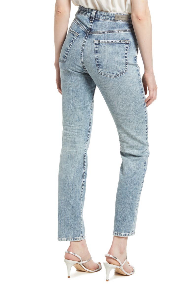 Alexxis High Waist Slim Fit Jeans, Alternate, color, 23 YEARS UTOPIA