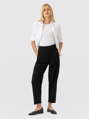 Saint + Sofia Barrel Leg Jersey Pant