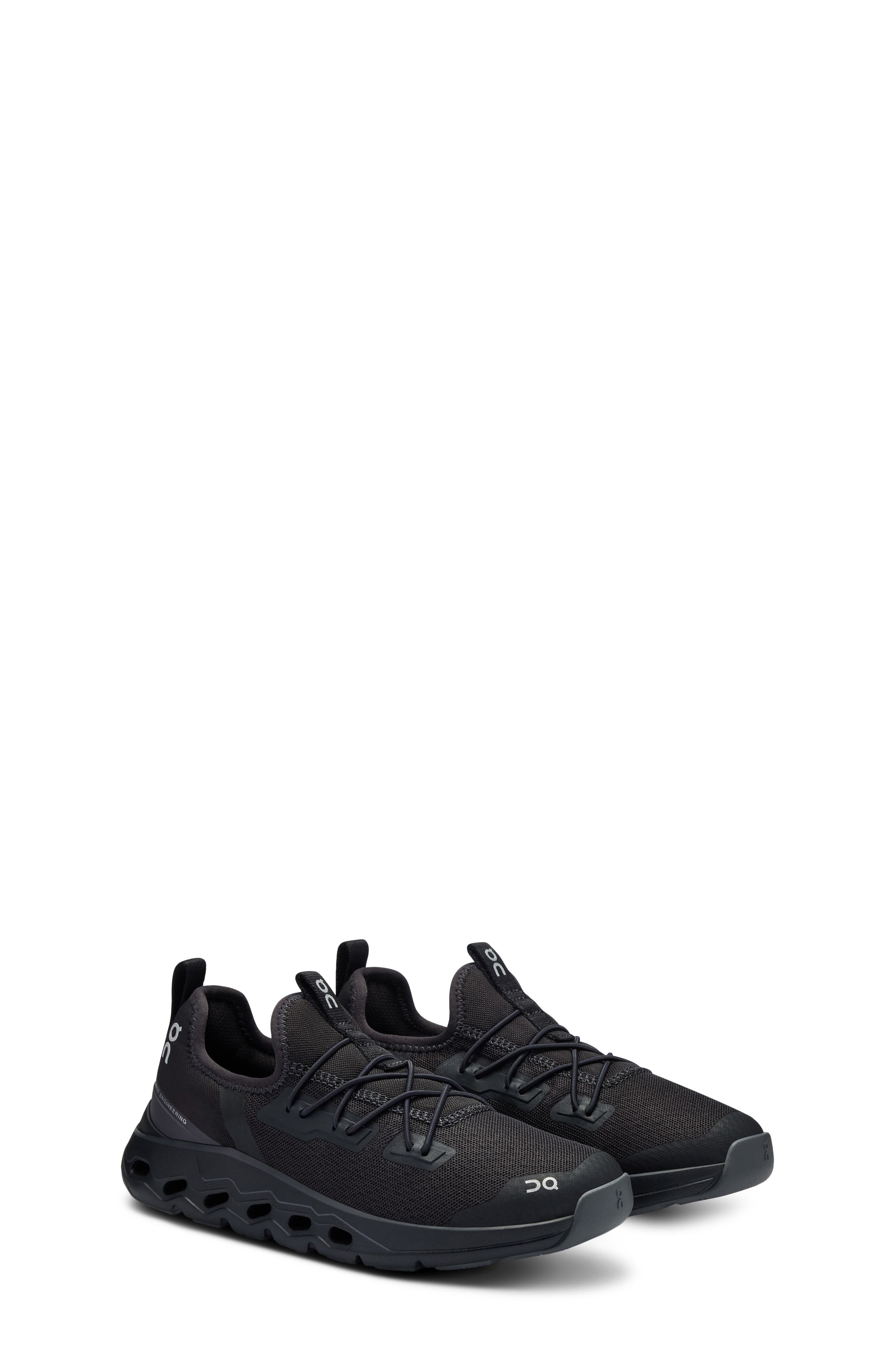 On Kids' Cloudleap Sneaker, Main, color, Black/Eclipse