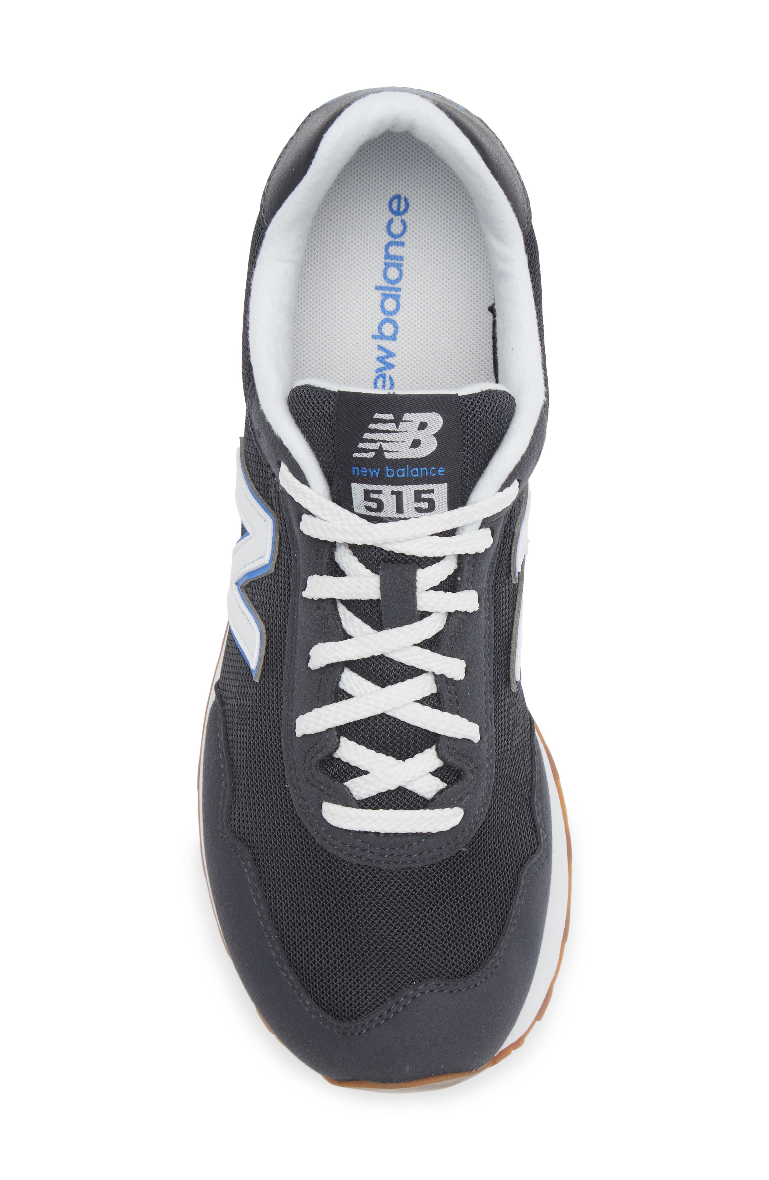 New Balance 515 Sneaker, Alternate, color, Phantom/ Blue Bird