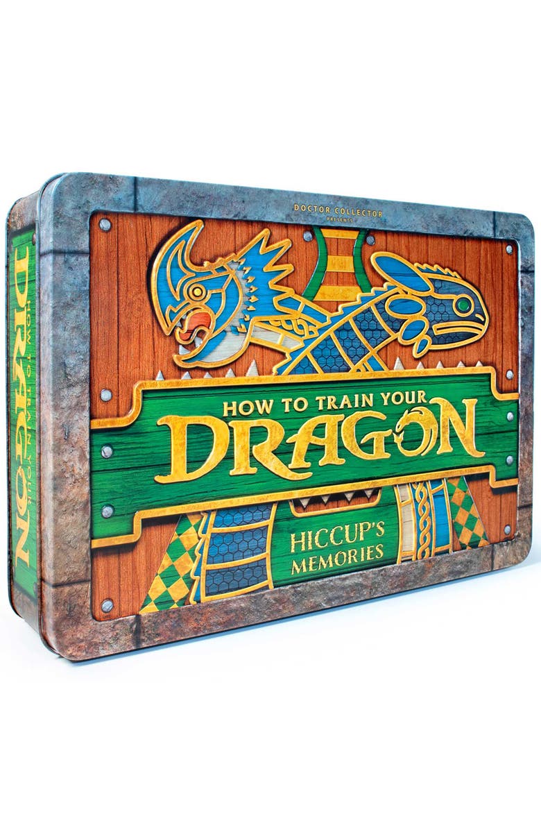 Doctor Collector How To Train Your Dragon, Hiccups Memories, Collector Tin Box, Main, color, Multicolored