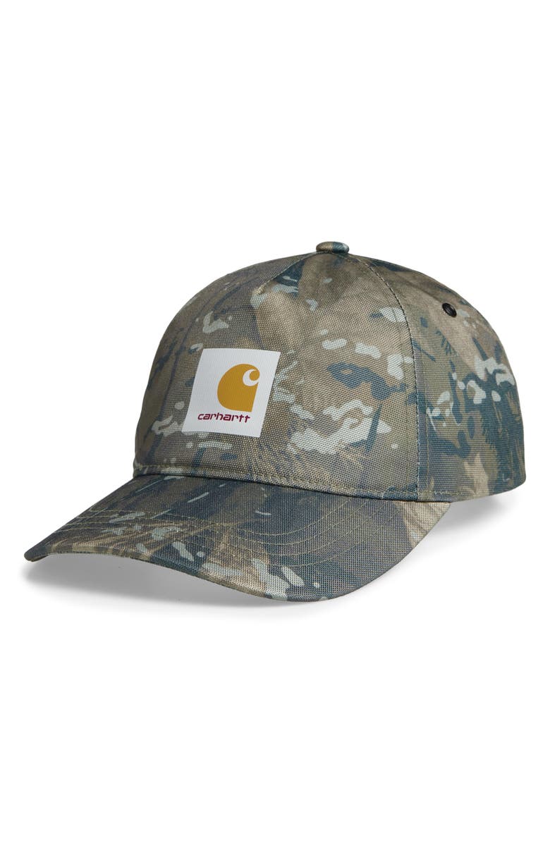 Carhartt Work In Progress Holden Camouflage Adjustable Hat, Main, color, Camo Combo