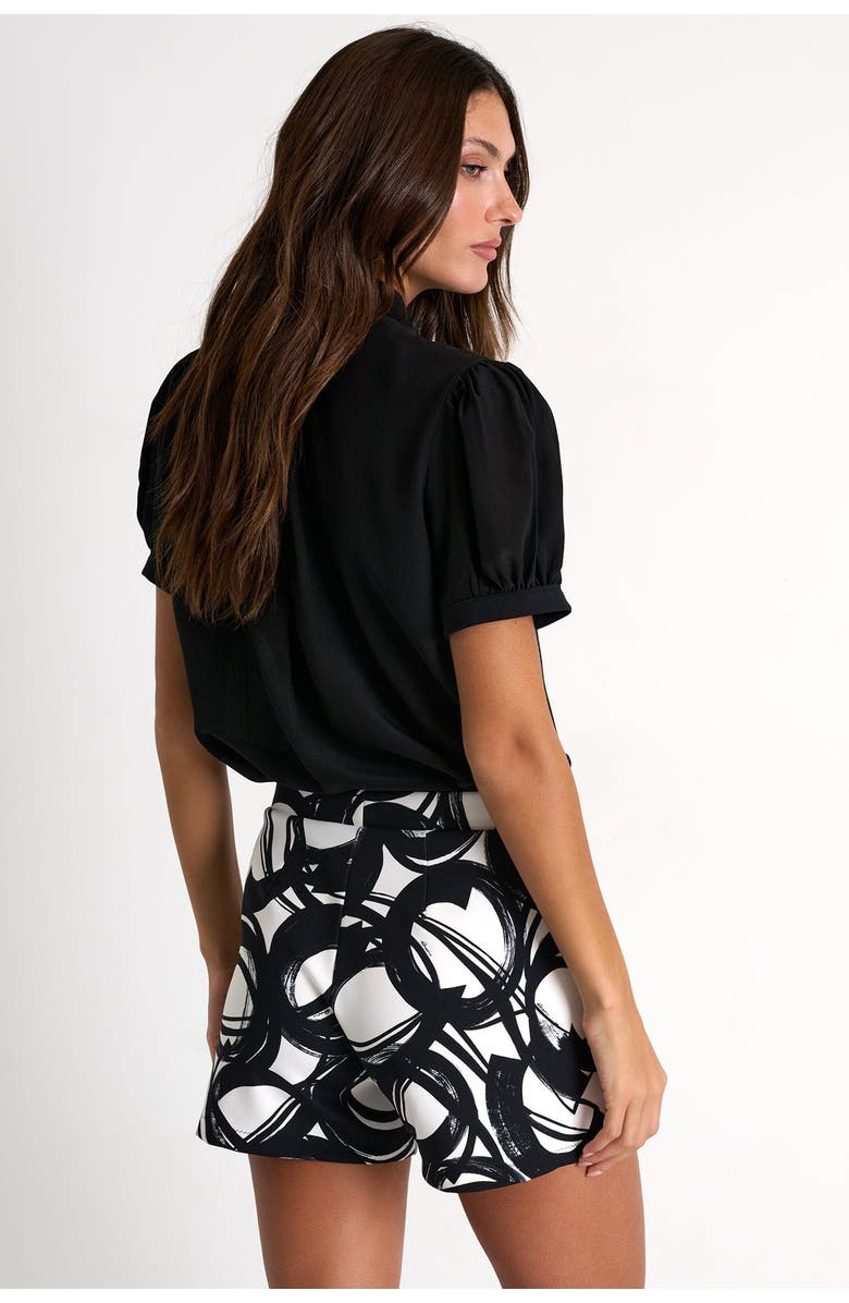 SHAN Contemporary Shorts, Alternate, color, Multi Print