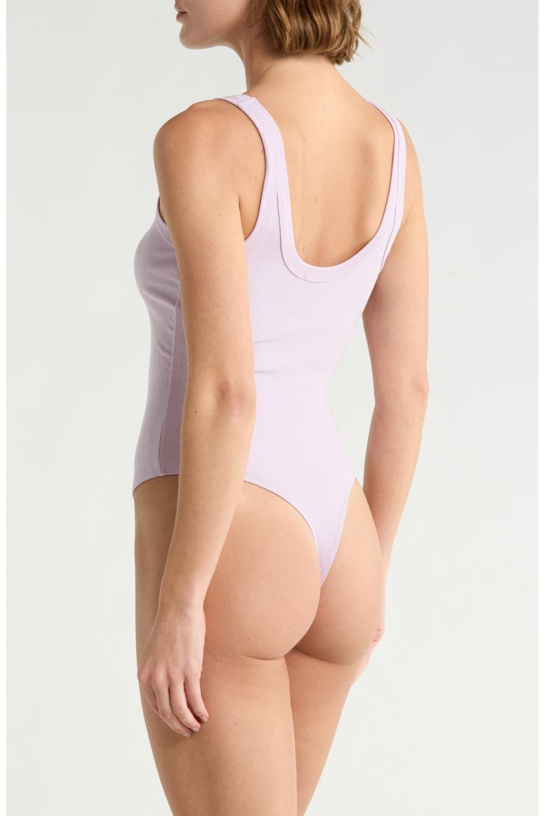 Rib Tank Bodysuit, Alternate, color, LIGHT LILAC