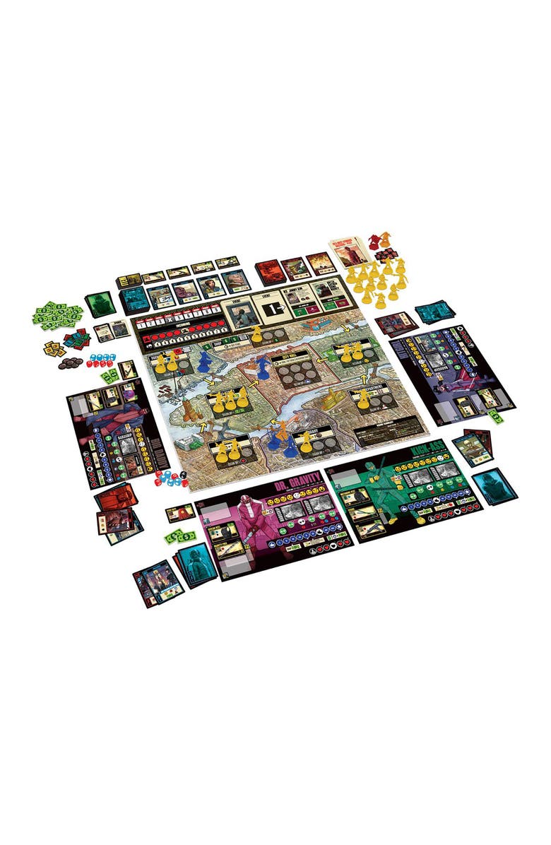 CMON Kickass The Board Game, Strategy, 14 Players, Adults Ages 18+, Alternate, color, Multicolored