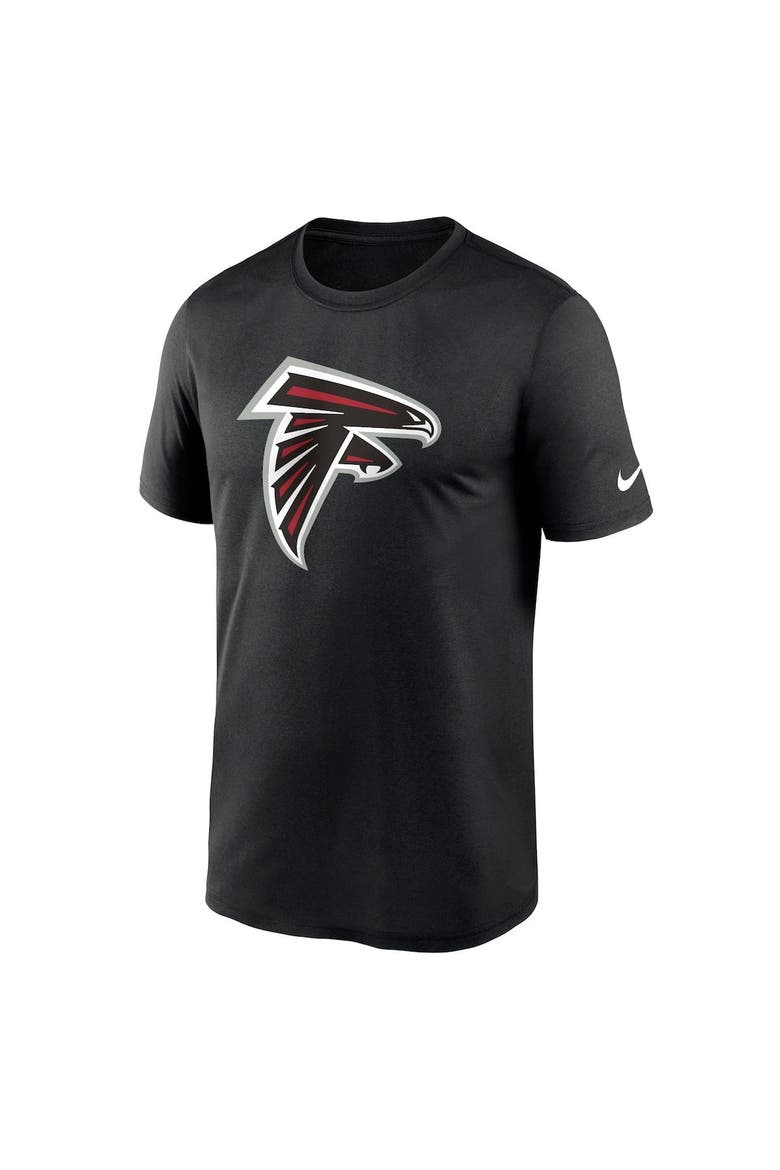 Men's Nike  Black Atlanta Falcons Legend Logo Performance T-Shirt, Alternate, color, Black