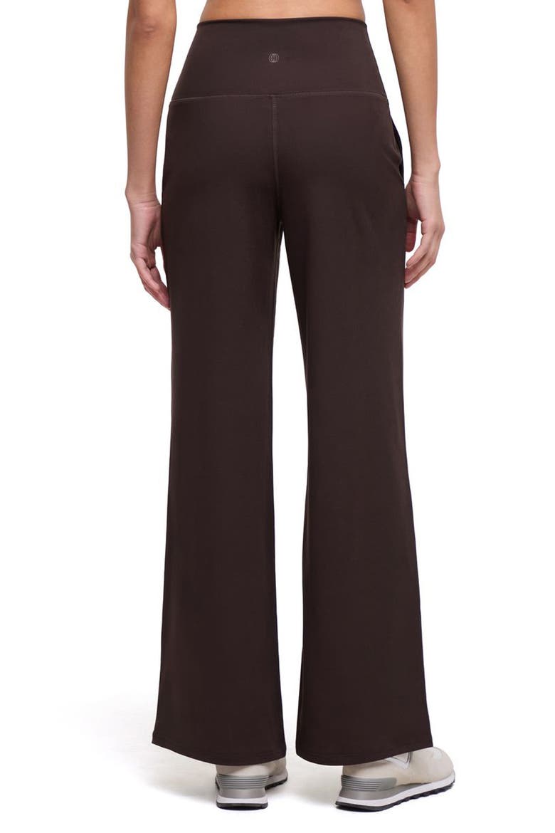 Gabbi Flare Sweatpants, Alternate, color, CHOCOLATE BROWN TORTE