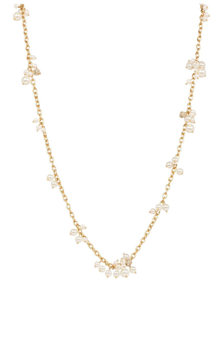 SAACHI Cluster Party Faux Pearl Necklace, Alternate, color, 