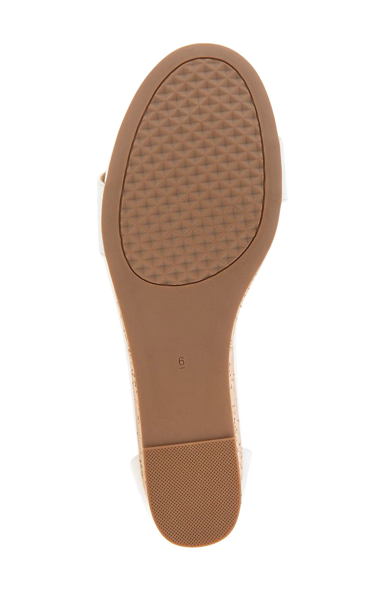 Aerosoles Willis Wedge Heel Sandal, Alternate, color, White Pu