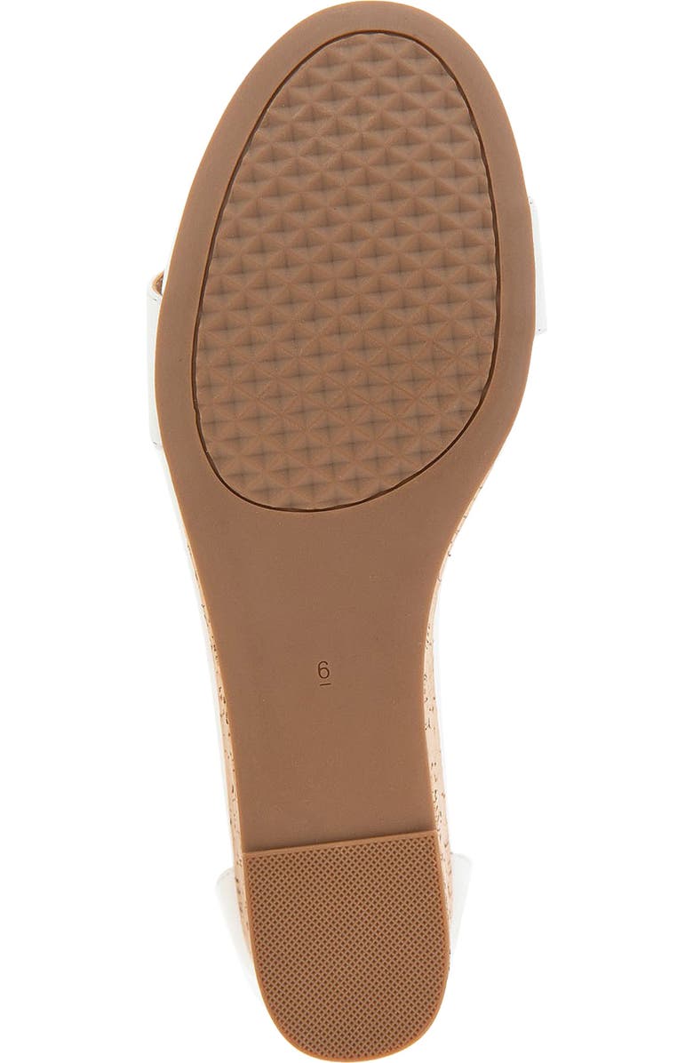 Aerosoles Willis Wedge Heel Sandal, Alternate, color, White Pu