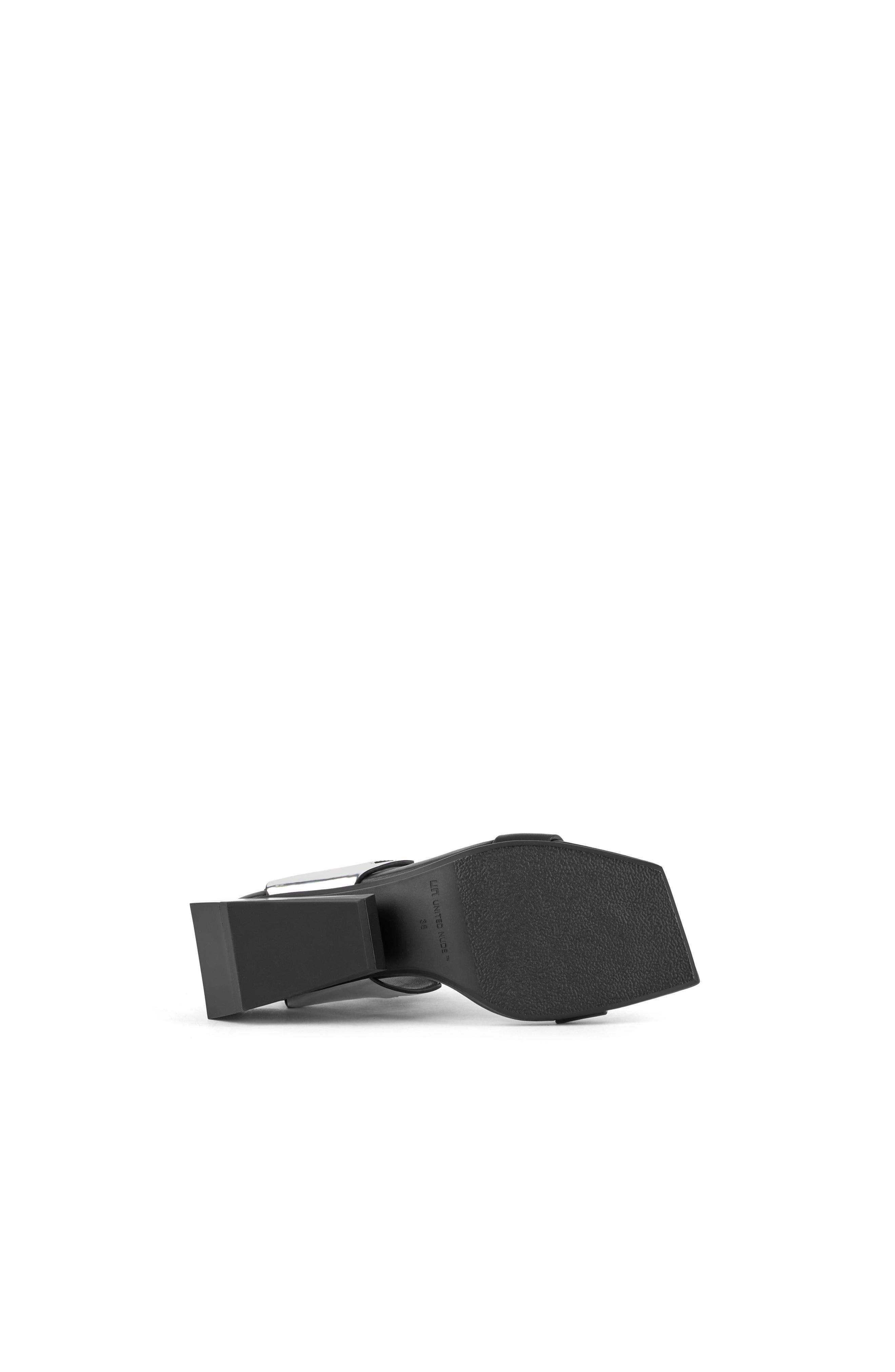 Ricky Sandal Mid, Alternate, color, Black + Silver