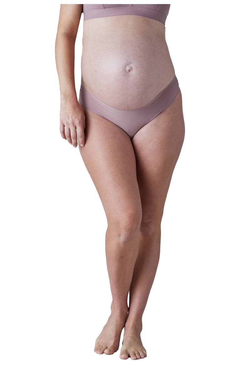 Ingrid & Isabel Maternity Thong 5-Pack, Alternate, color, Mauve