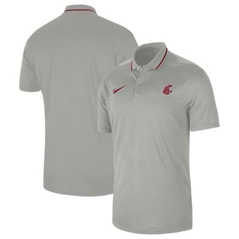 Men's Nike  Gray Washington State Cougars 2023 Sideline Coaches Performance Polo