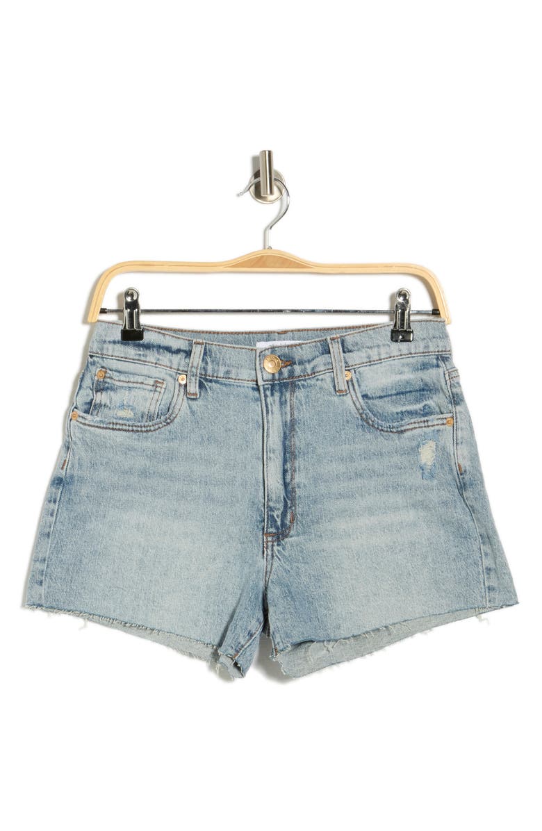 STS Blue Layne Ultrahigh Waist Denim Shorts, Main, color, Sanger