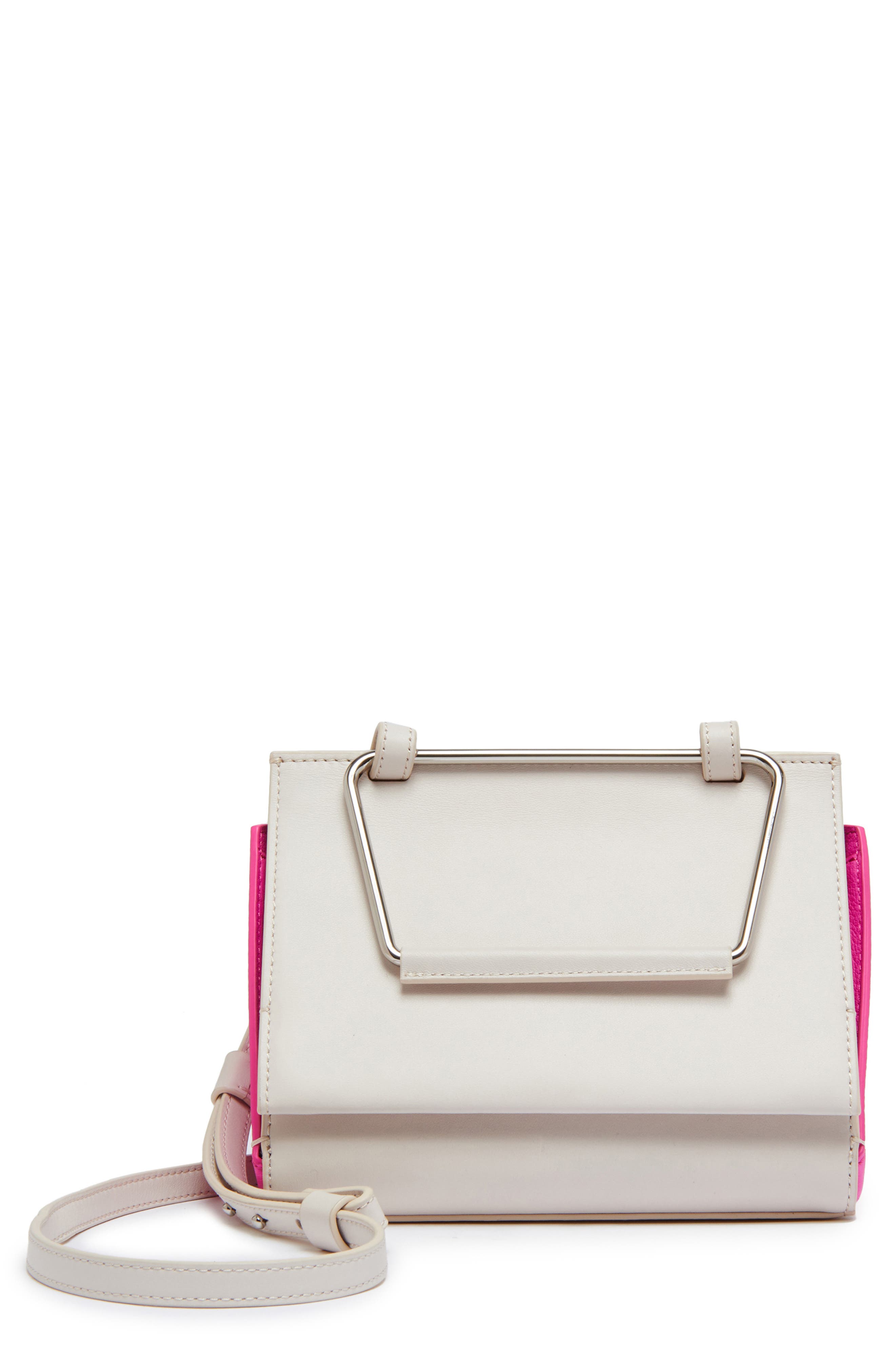 Thacker Cobie Leather Crossbody Bag, Main, color, 