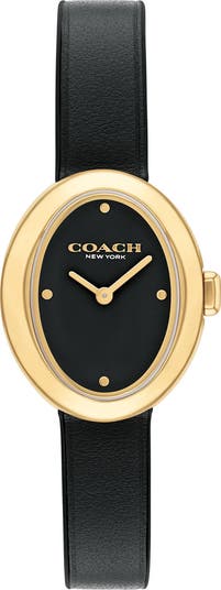 Sammy Leather Strap Watch, 22.5mm