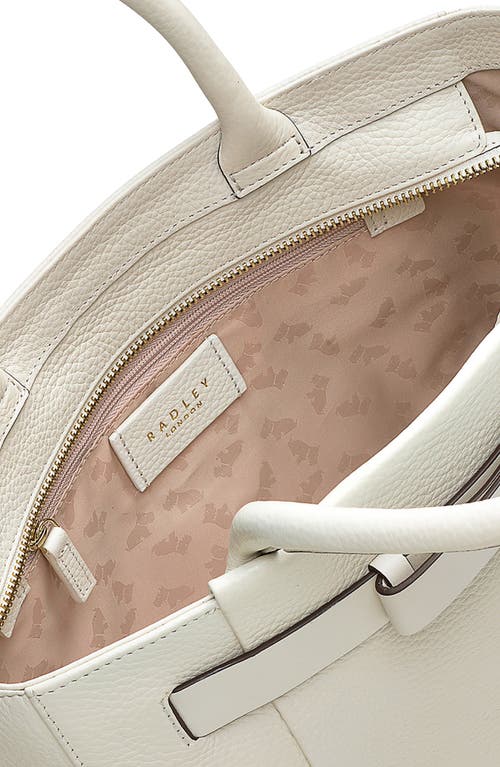 Radley London Islington Way Medium Leather Tote Bag In Chalk