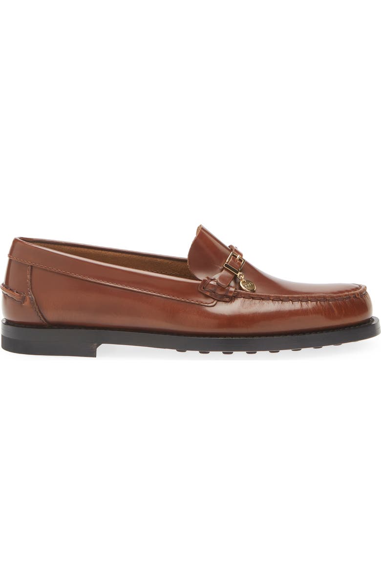Tod's Iniez Fibbietta Loafer, Alternate, color, Cuoio Scuro