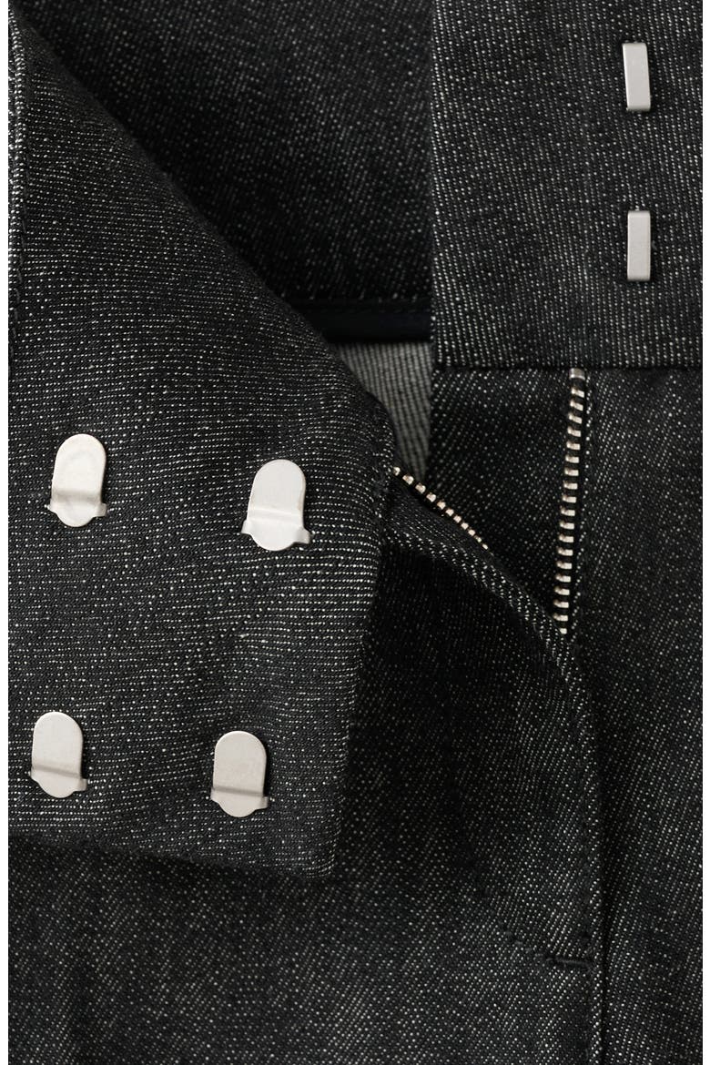 June Stretch Denim Pants, Alternate, color, BLACK