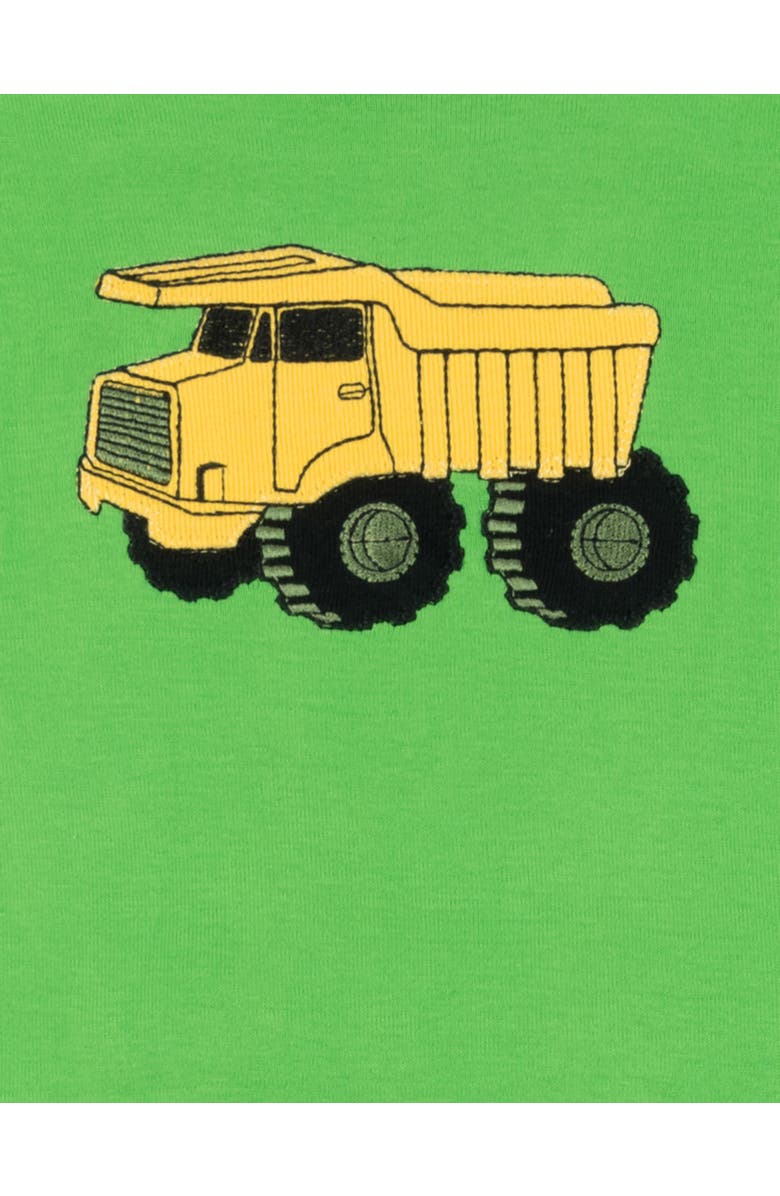 Leveret Kids Cotton Two-Piece Short Printed Pajamas, Vehicles & Adventure, Alternate, color, Dump Truck