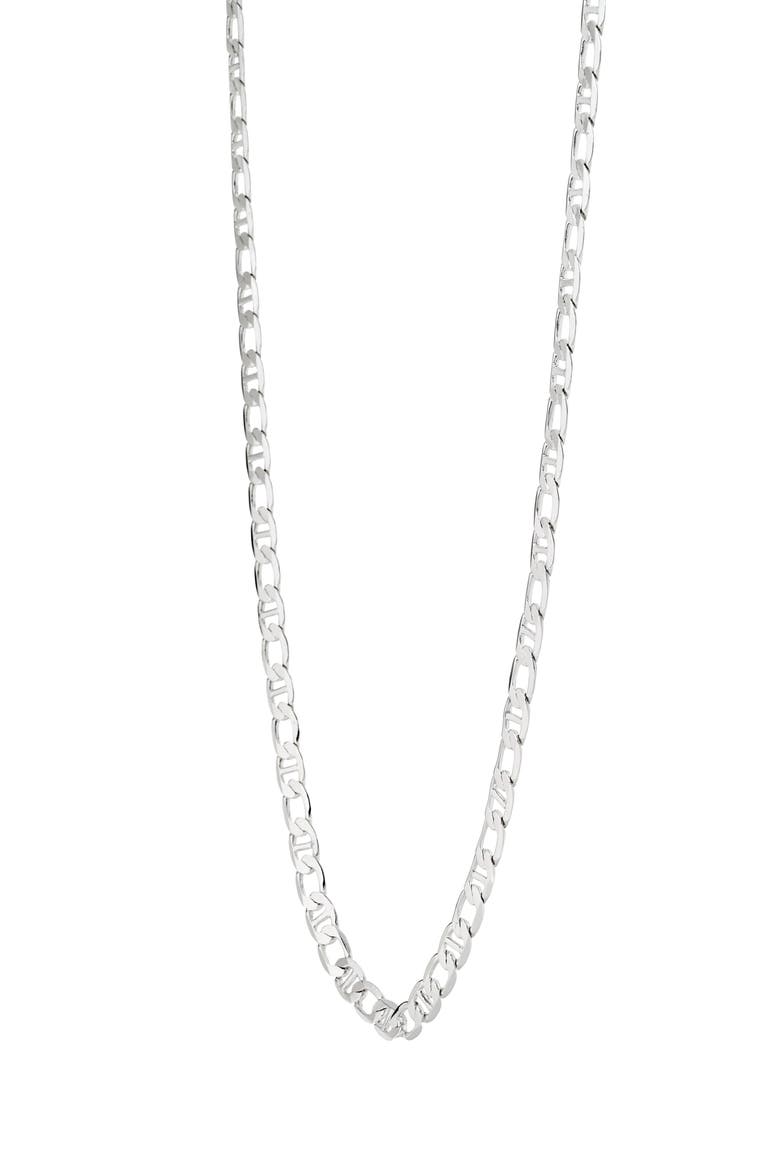 Men's Mariner Figaro Necklace & Bracelet Set, Alternate, color, SILVER