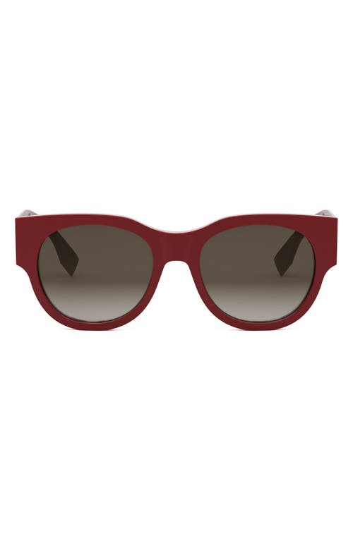 Fendi Baguette Sunglasses In Brown