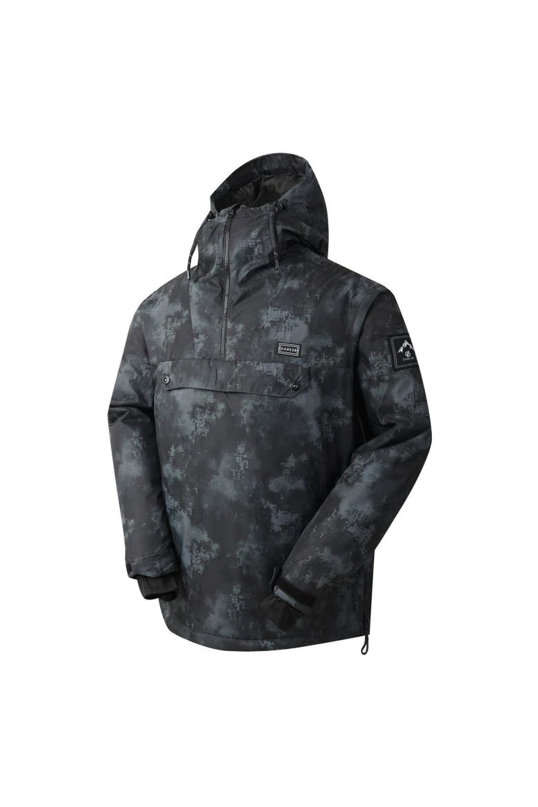 Freeride Ii Distressed Overhead Ski Jacket, Alternate, color, Iron Gate
