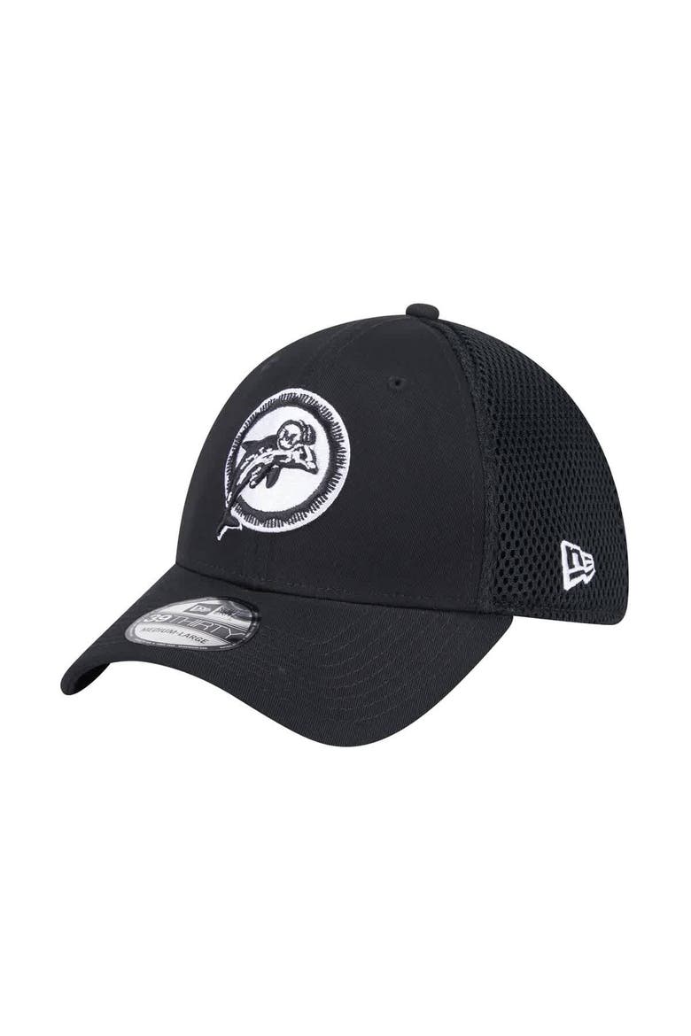Men's New Era Black Miami Dolphins Main Neo 39THIRTY Flex Hat, Main, color, Black