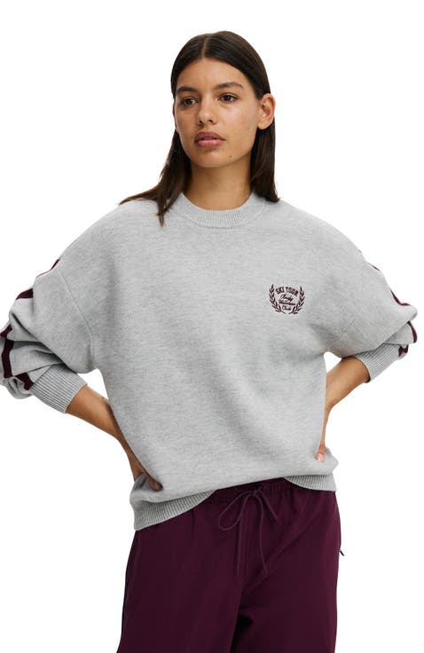 Women's Active Slouchy Knit Sweater