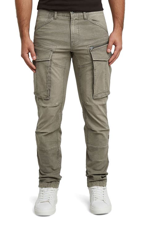 Rovic Zip 3D Tapered Fit Cargo Pants