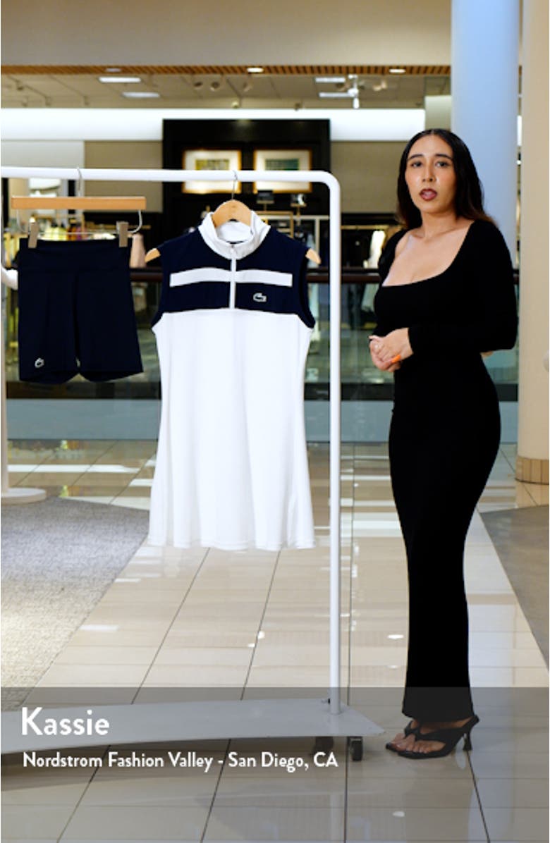 x BANDIER Quarter Zip Performance Sport Dress & Shorts Set, sales video thumbnail