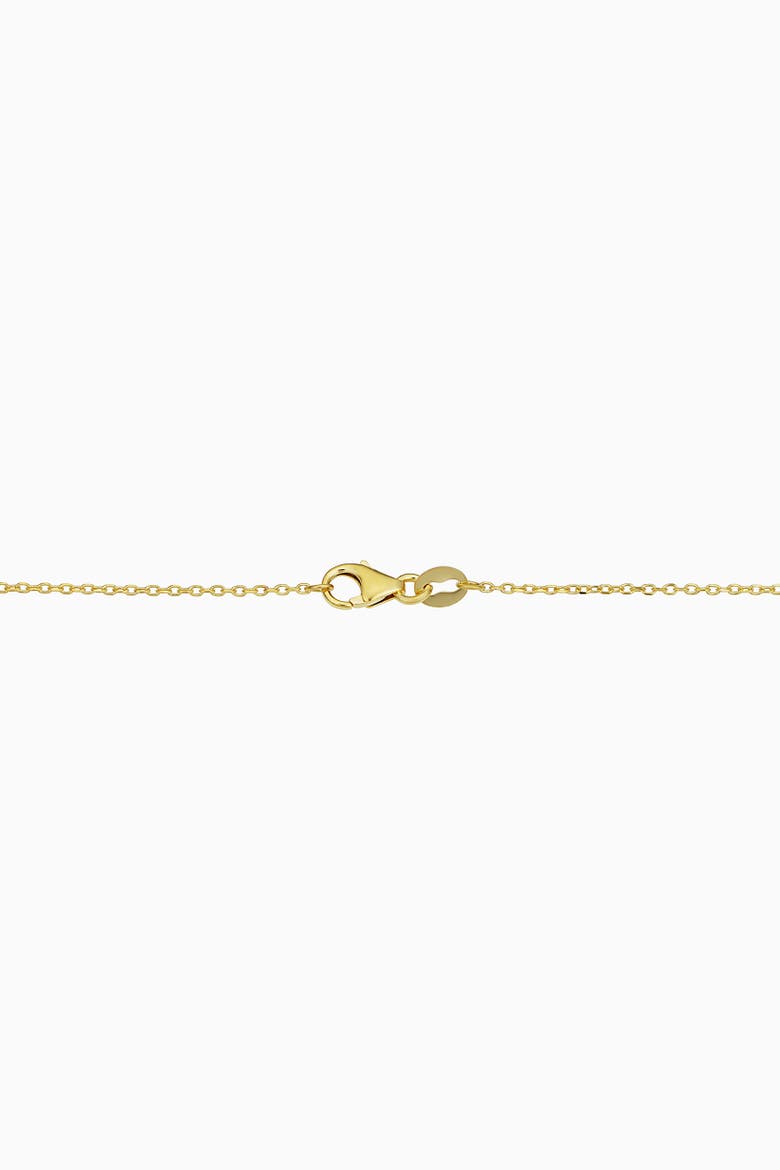 10K Gold Brooklyn Bar Necklace, Alternate, color, Yellow Gold