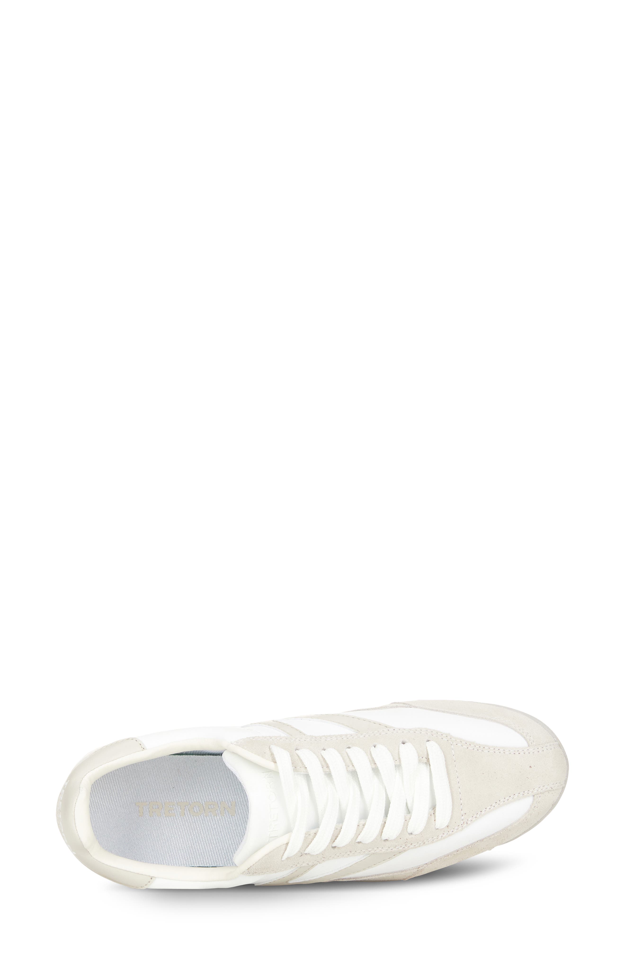 Rawlins Retro Sneaker, Alternate, color, WHITE